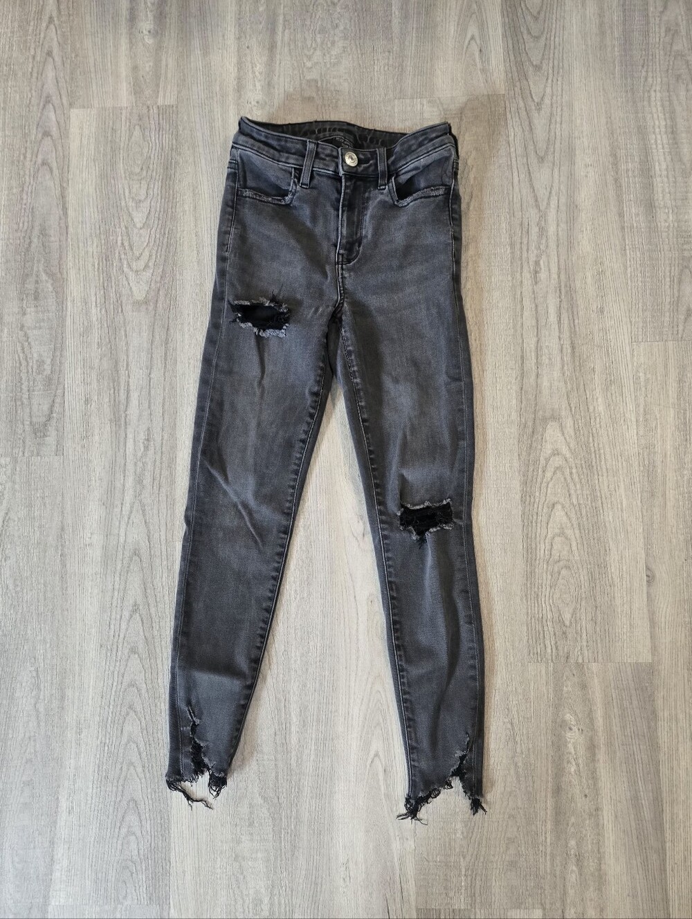 American eagle , hi rise jegging , size 2 short